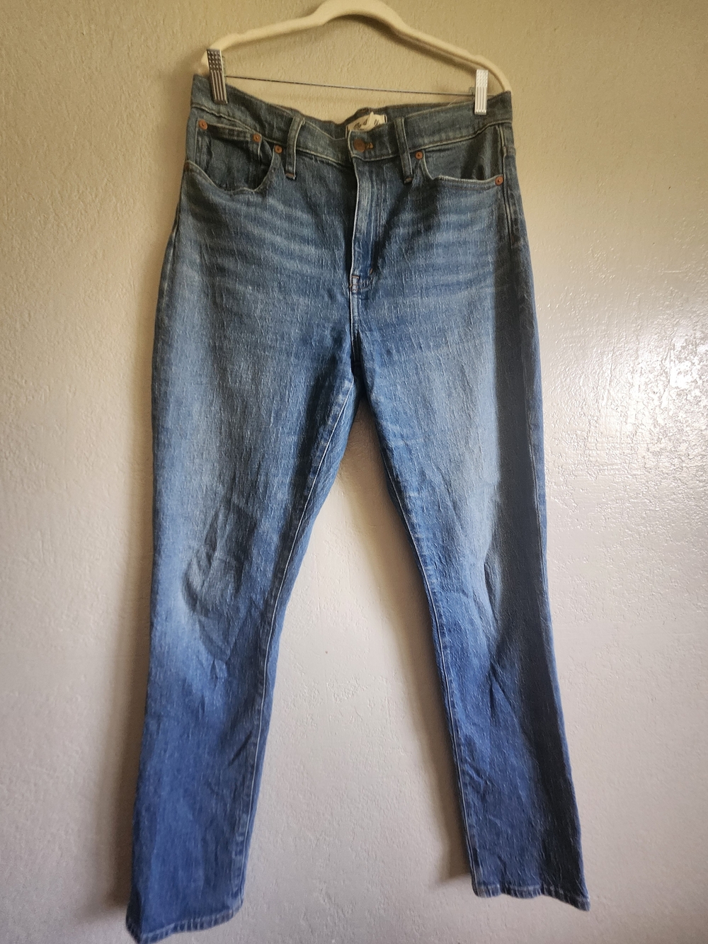 Madewell Women's Blue Denim Jeans